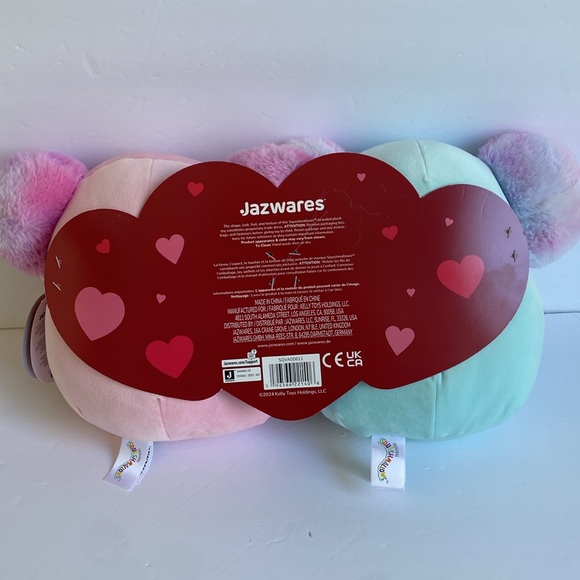 Squishmallows 2024 Valentines exclusive 8” Kya and Kaela Koalas NWT - Picture 2 of 4